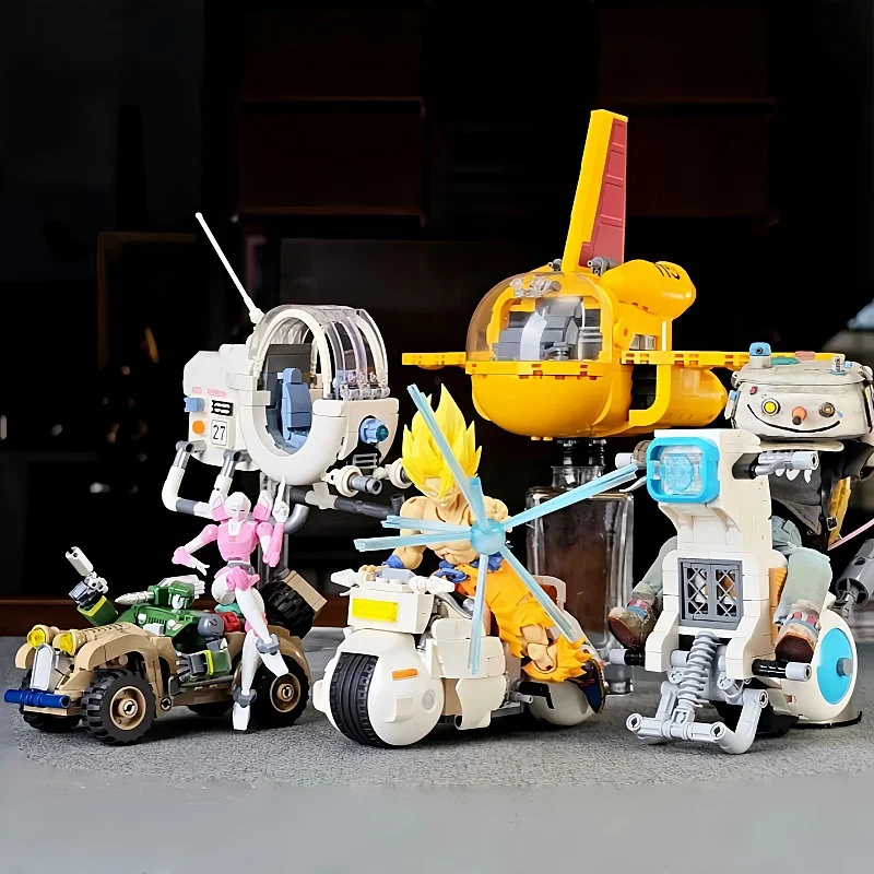 

Серия автомобилей Dragon Ball Bulma Yamcha Blue Pilaf Little Driver, модель автомобиля, игрушка, орнамент, модель, подарки на день рождения