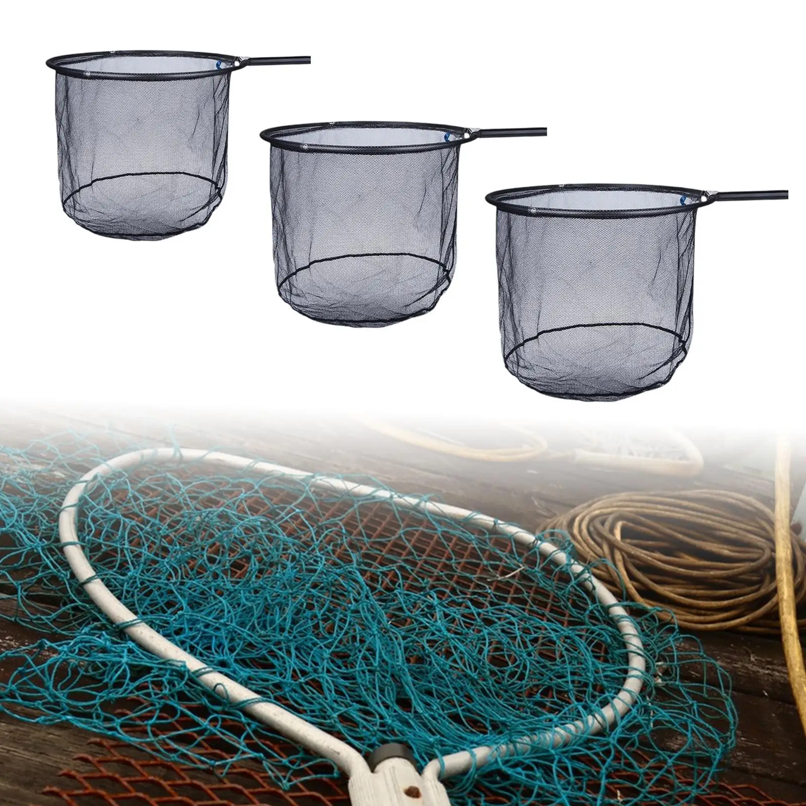 

Рыболовная подсак, складная сетка для любителей форели, лосося, озера