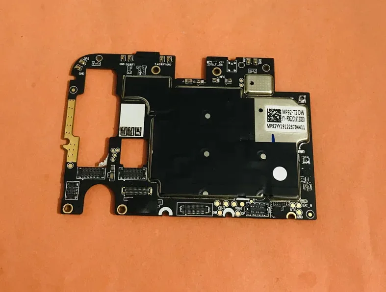 Original mainboard 4G RAM+64G ROM Motherboard for UMIDIGI Power 3 Helio P60 MT6771 Octa Core 6.53