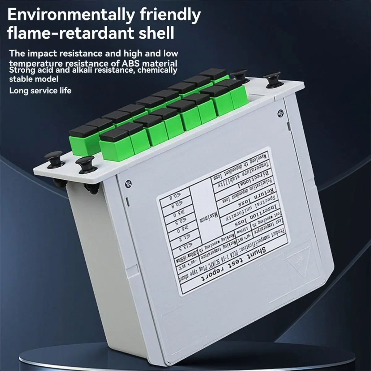 Оптический разветвитель A64I 1X16 SC (PLC) для FTTH, оптический соединитель для распределения сети