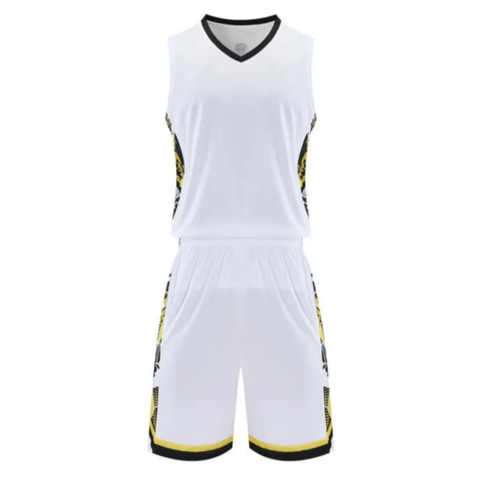 

Fanceey летние мужские баскетбольные костюмы для мальчиков, баскетбольная форма, быстросохнущая баскетбольная форма, комплект для мужчин, соревнований, тренировки