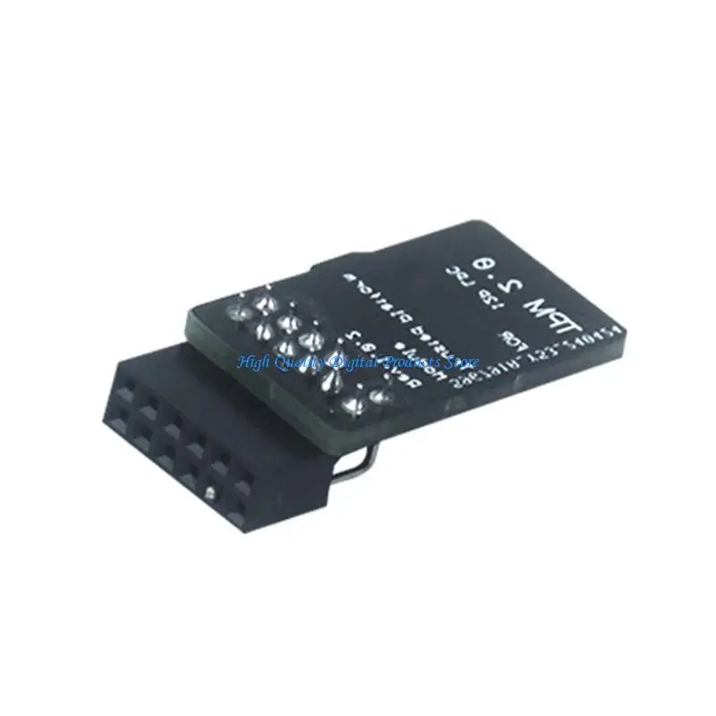 

U2JE TPM 2.0 Encryption Security Module LPC 12Pin Remote Module for Motherboards