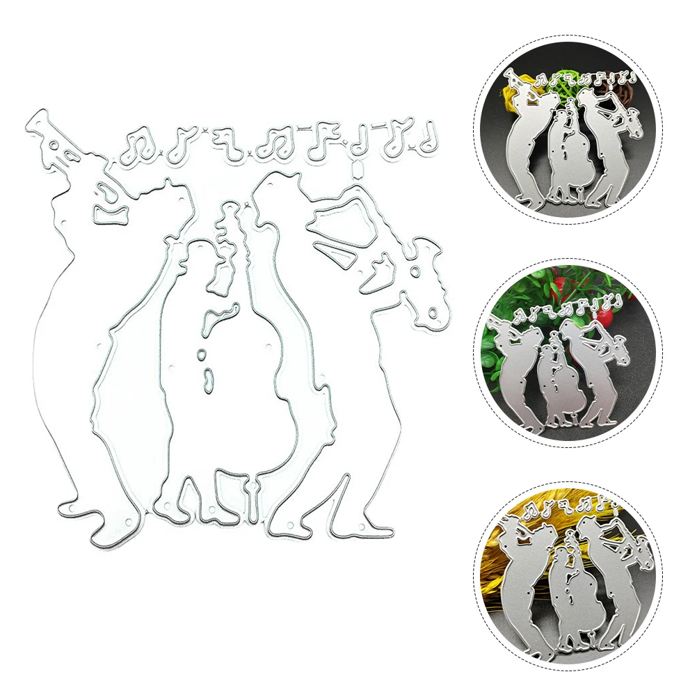 

Note Knife Mold Die Cuts for Card Making Music Cutting Template Scrapbook Dies Themed Paper Metal Stencil Notes