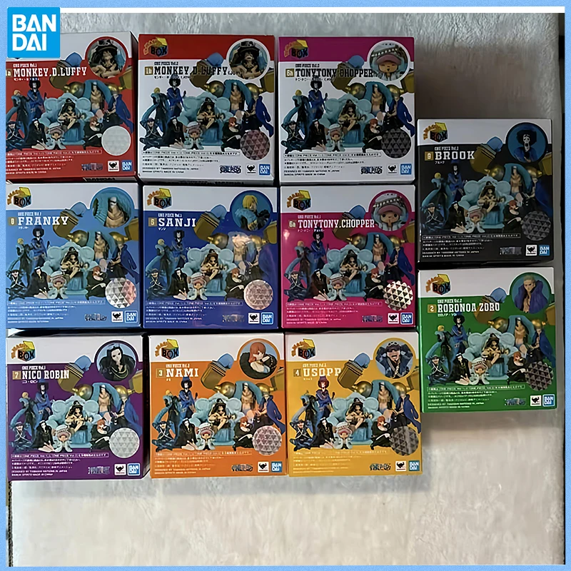 Bandai Digimon Gacha Capsule Blind Box One Piece Straw Hat Pirates Luffy Sanji Chopper Gashapon Figurka anime Zabawka dla kolekcjonerów