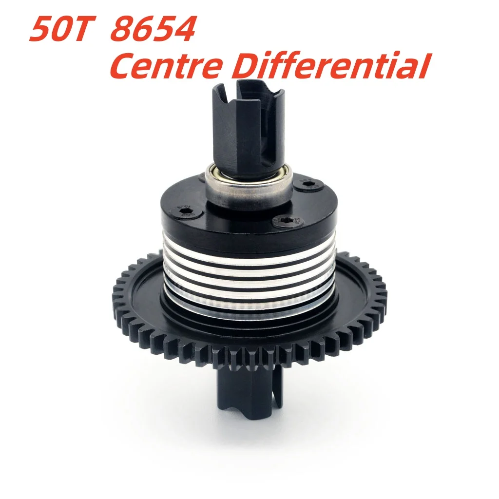 50T Center Differential Gear Set For DF-Models 8654 ZD Racing DBX-07 / EX-07 1/8 Car Truck RC Car Parts