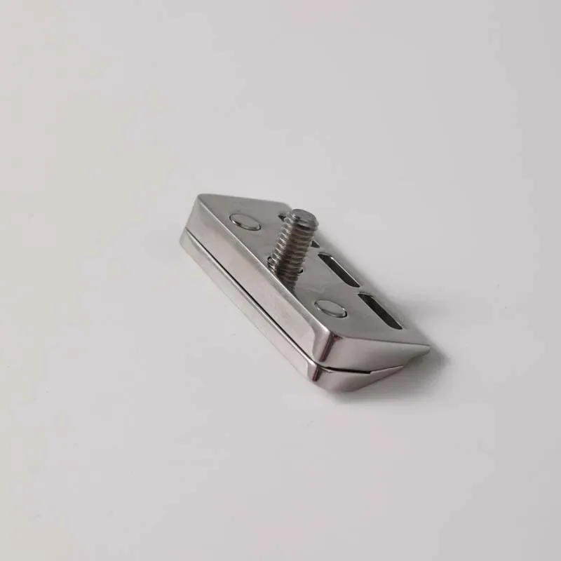 Yaqi Men's Minimalism Stainless Steel With 1.0mm Blade Gap Tachi Stainless Steel Single Edge Polished Face Safety Razor Head