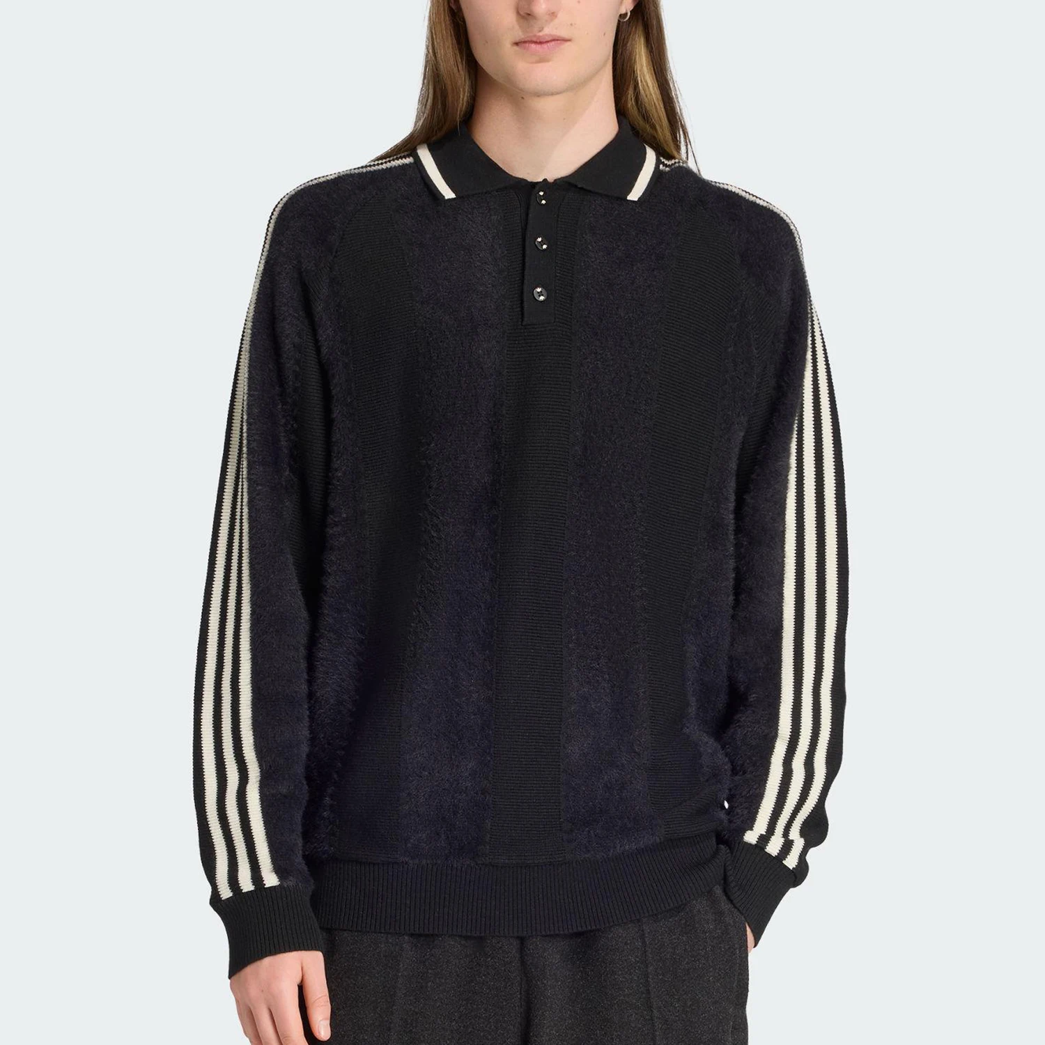 

Мужская повседневная прочная рубашка-поло Adidas Originals Trefoil JX3835