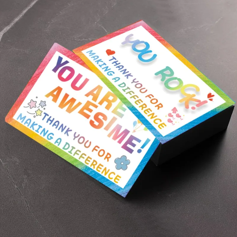 

Thanks Card Positive Affirmation Card Thank Volunteers Medical Workers for Their Efforts Encouragement Cards Gift Employee Card