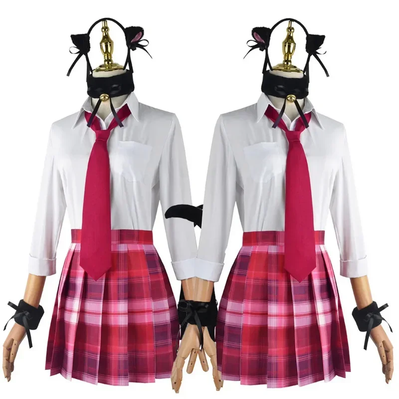 Marine Kitagawa anime my dress up Darling Lolita Cat Girl JK spódnica stroje cosplay Purim karnawał kostium imprezowy unif MN8