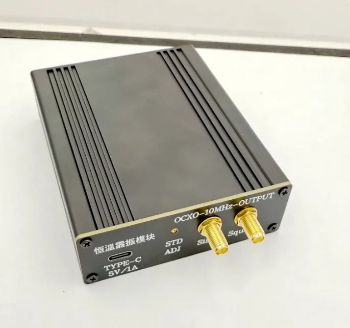 10MHz OCXO Oven Controlled Crystal Oscillator High Stability Sine Wave Output Low Pass Filter Precision Timing Module