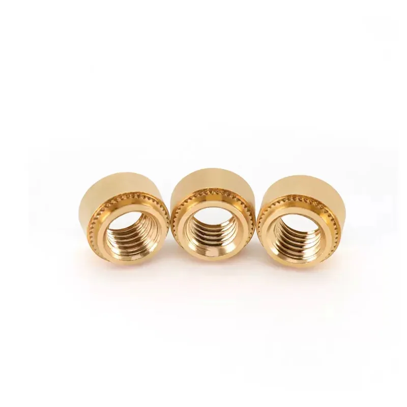 Pressing Plate Nut Brass Serrated Rivet Nut M2 to M8 Fastener Hardware
