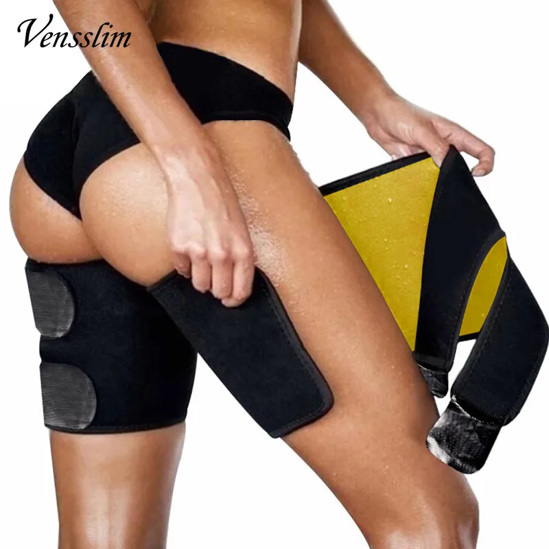 Vensslim الدهون حرق الفخذ المتقلب التفاف النساء الحرارية النيوبرين فقدان الوزن مشد 2 قطع طماق للتنحيف سليم عرق حزام ساونا
