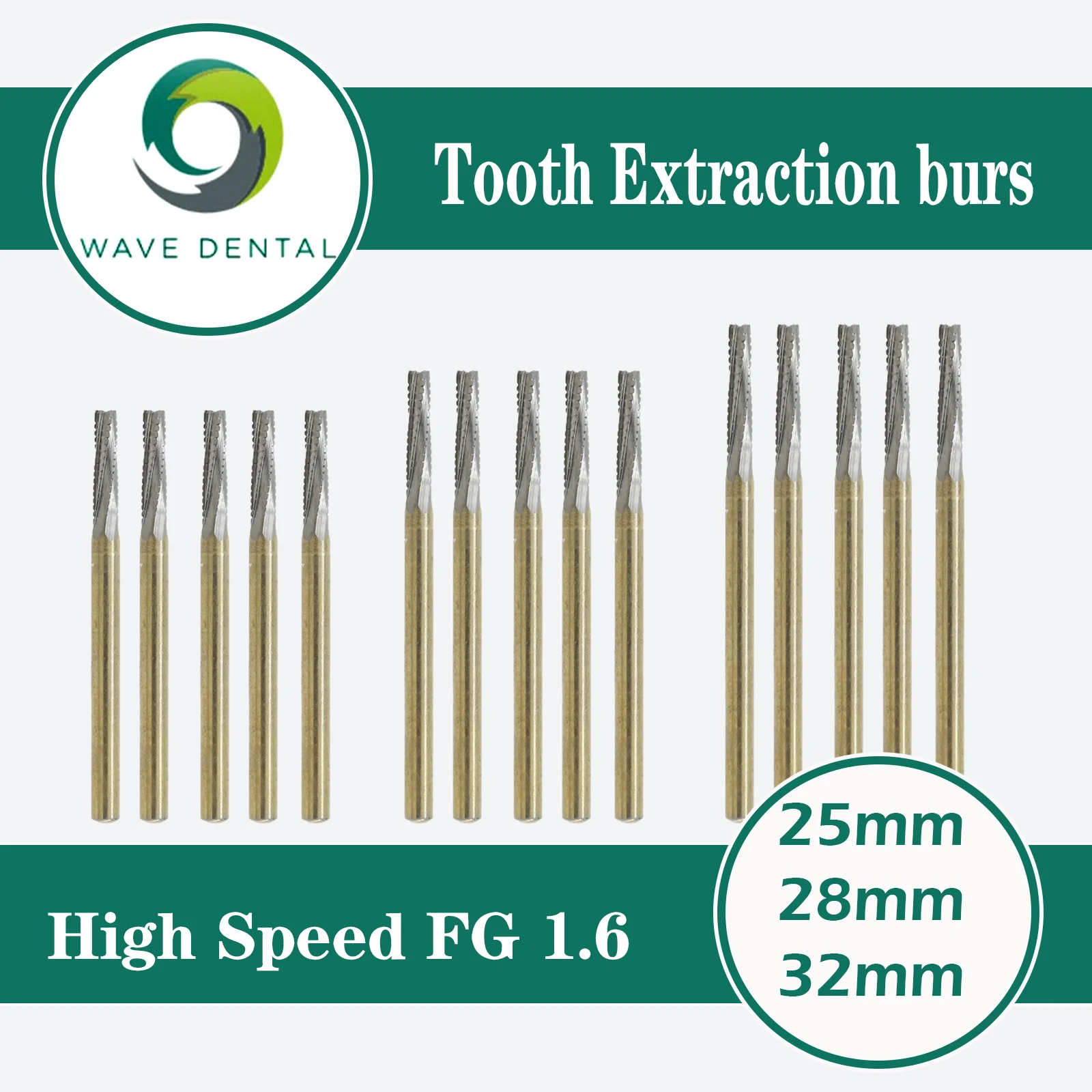 

WAVE Стоматологические боры из карбида вольфрама FG 702LL Стоматологическая дрель для извлечения зубов FG 1,6 мм для высокоскоростных наконечников, стоматологических материалов