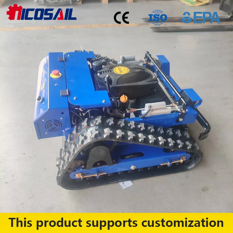 

24V Battery QL500 Remote Lawn Mower, 21V Low Voltage Reminder, Customizable 5 Days Regular Charging for Long-term Storage
