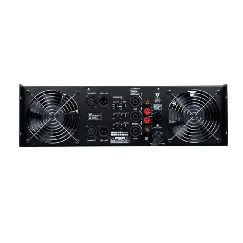 Cooyinka Amplifier 2 Channel Amp OEM 3U 2000W Power Amplifier Professional Audio Amplifier for Outdoor Used