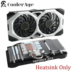 F​or MSI GeForce RTX 2060 2070 SUPER VENTUS GP Video Card Heatsink RTX2060 RTX2070 Graphics Card Cooling Heat Sink