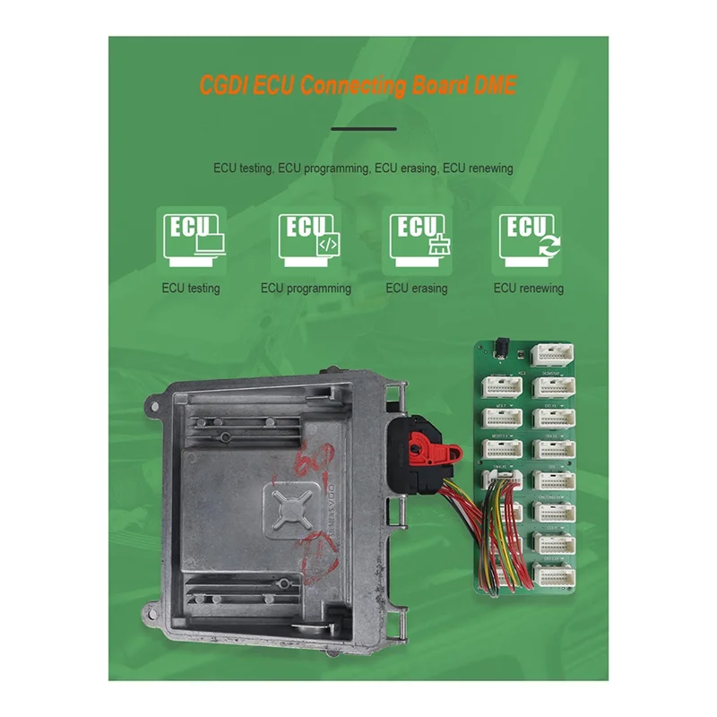 CGDI ECU Connecting Board DME for ECU Data Reading and Clear Support 14 DME-DDE Models