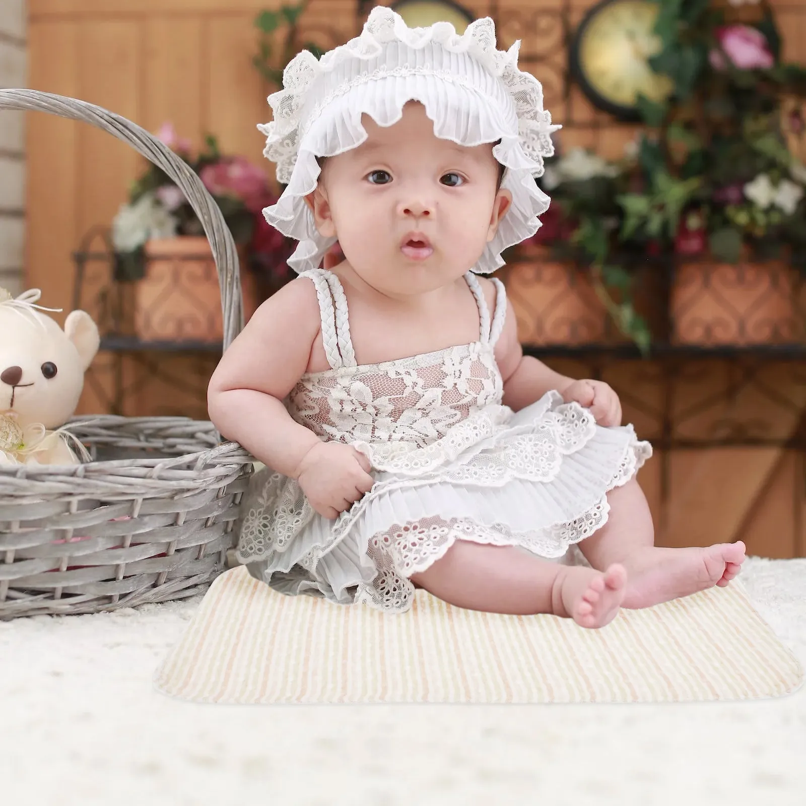 

3Pcs Premium Cotton Diaper Inserts Reusable Washable Soft Skin-Friendly Diapers for Newborn Baby Toddler Infant Comfortable