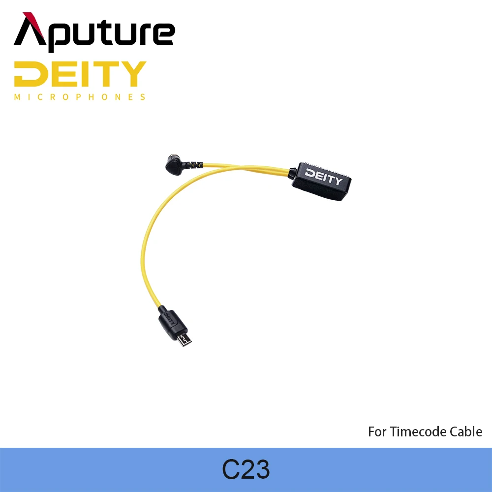 Deity C23 Timecode Cable: The Essential Link for Sony FX3 and FX30 Filmmakers