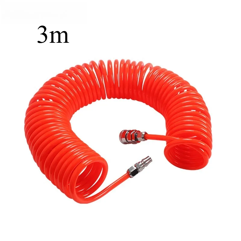 Pneumatic Tools For Hose Air Pneumatic Hose Spiral Pipe Air Compressor Hose Long Pneumatic Hose Air Compressors Outer Diameter