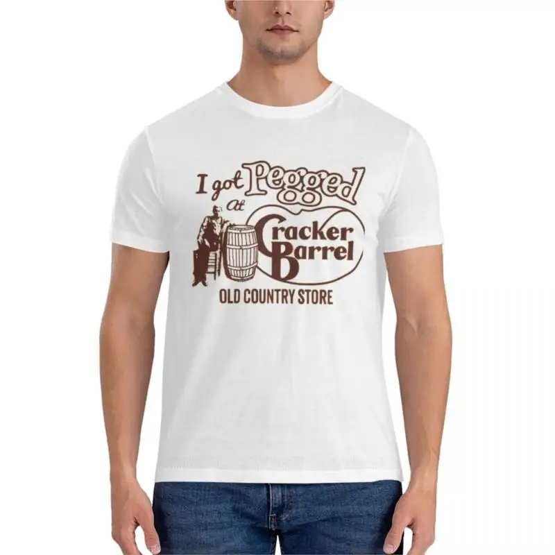 I gagged at cracker barrel Classic t-shirt graphic t shirt man clothes brand t-shirt uomo cotton teeshirt