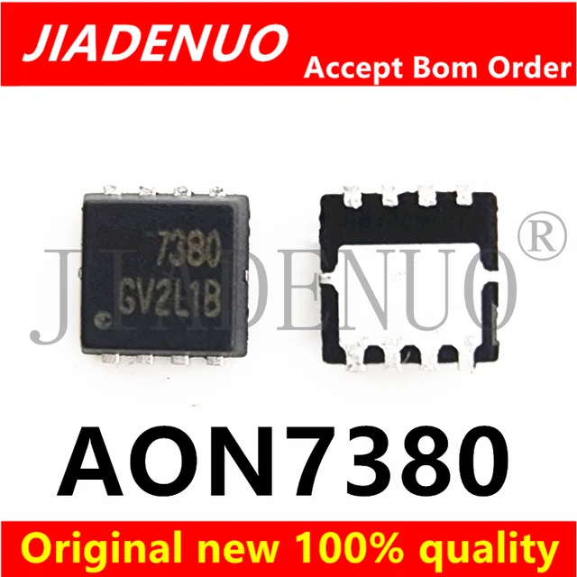 (10 sztuk) 100% nowy chipset lampy MOS AON7380 AO7380 7380 QFN8
