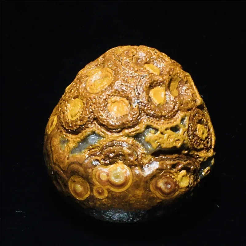Natural Boutique Coin Stone Eye Stone Mongolia Pretty Agate  Modeling Alashan Gobi Agate Original Stone - view 6