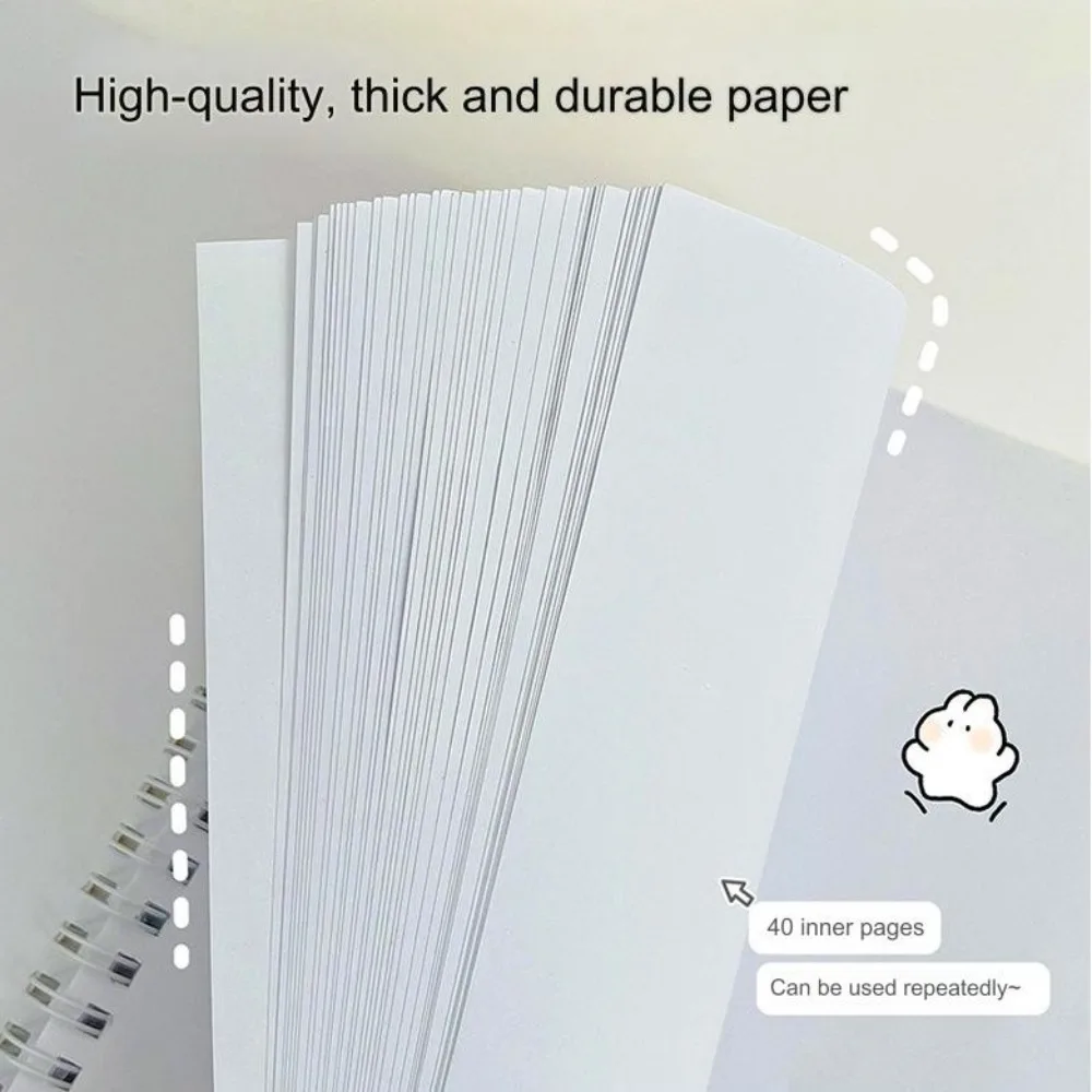 Cartoon Capybara Tape Collection Book Reusable Capybara Tape Holder Notebooks Stationery Release Notebook Hand Account Tool