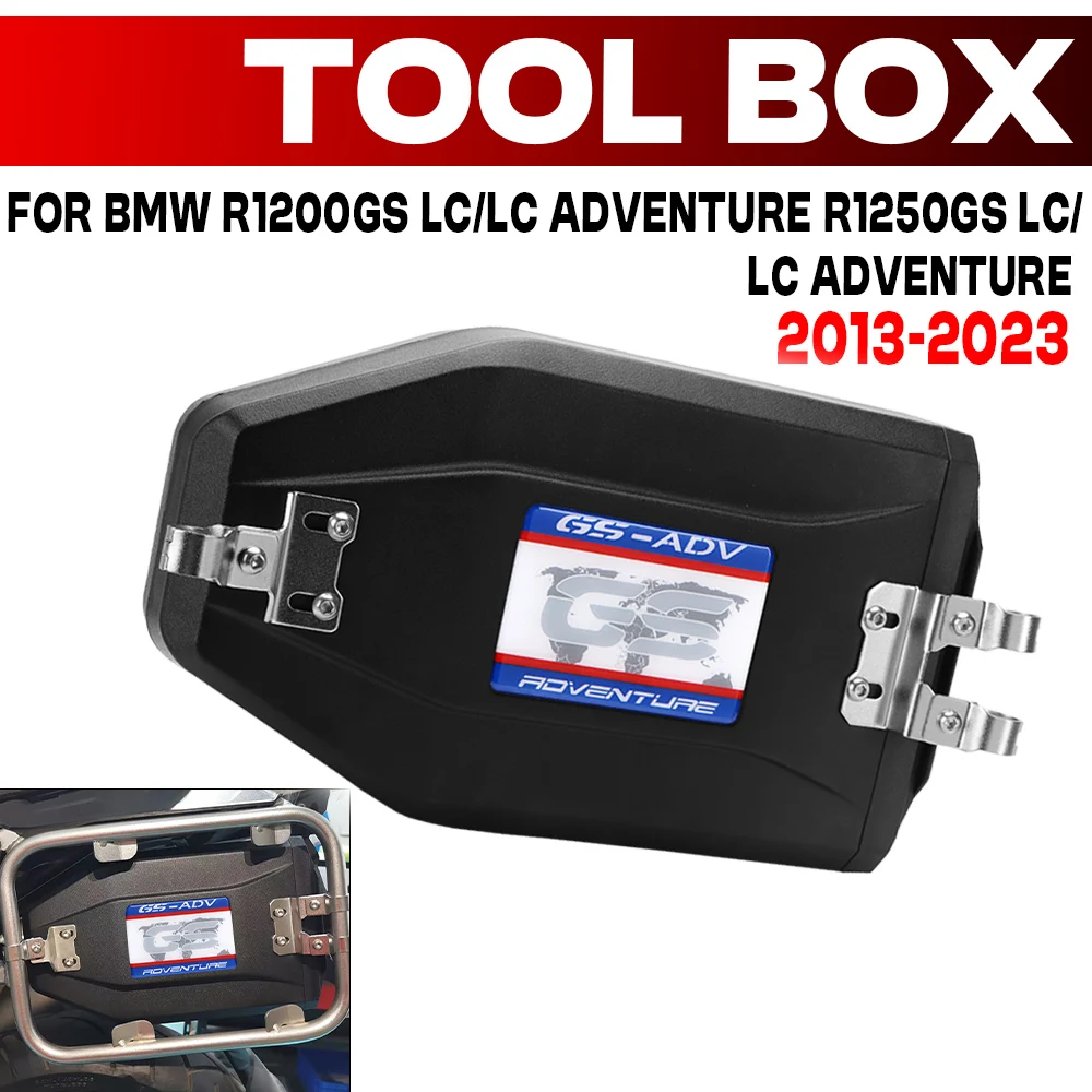 Motorcycle Plastic Decorative Tool Box 4.2 Liters Water-proof Side Case For R1250GS LC ADV 19-23 R1200GS LC Adventure 2013-2019