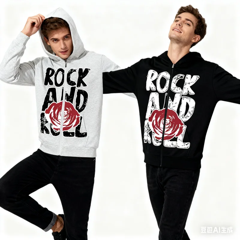 Number Series Printed Zip Hoodie, 100% cotton, gently warm. Remember to add layers when the weather turns cool.