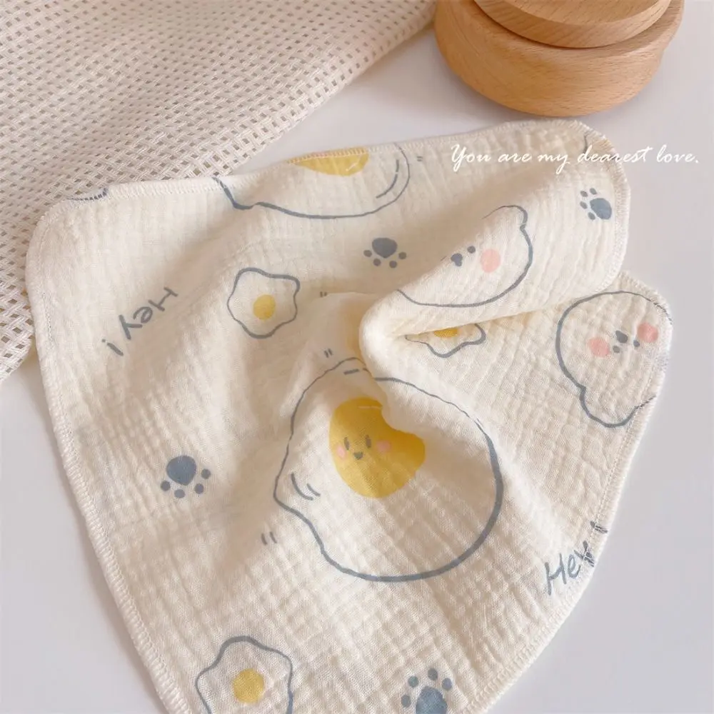 

Cotton Baby Face Towel Square Infant Bib Soft Saliva Towel Feeding Burp Cloths Floral Print Children's Absorbent Handkerchief