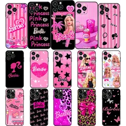 UK-54 Fashion Barbie Princess Soft Case For iPhone 5S SE 6 6S 7 8 11 X XS XR Plus Max Pro