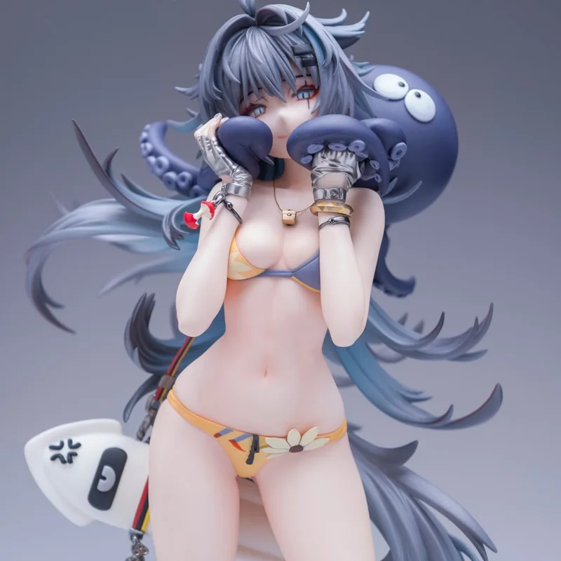 

(In Stock) (W_4990) 1/6 Lappland Swimsuit Arknights Unpainted Unassembled WF2024W Diy GK White Resin Model Kit