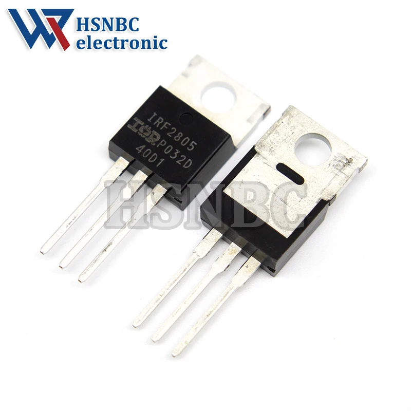 10PCS IRF2805 IRF2805PBF TO-220 175A 55V N-CH MOSFET Transistor 100% New Original