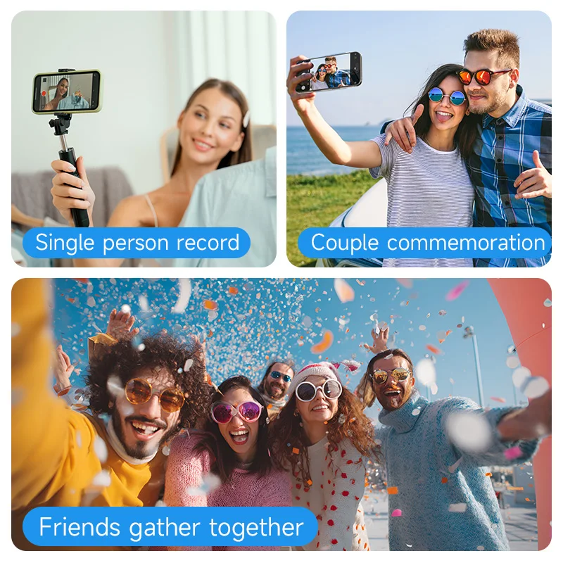 شاشة مراقبة سيلفي مدونة فيديو تسجيل فيديو مغناطيسي لهواتف iPhone وAndroid اللاسلكية للمنتجات المباشرة #5