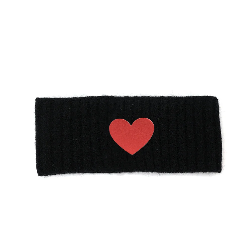 001X Fashion smiling face Headband  For Girls Hair Accessories Knitted Headbands Girls EarBand