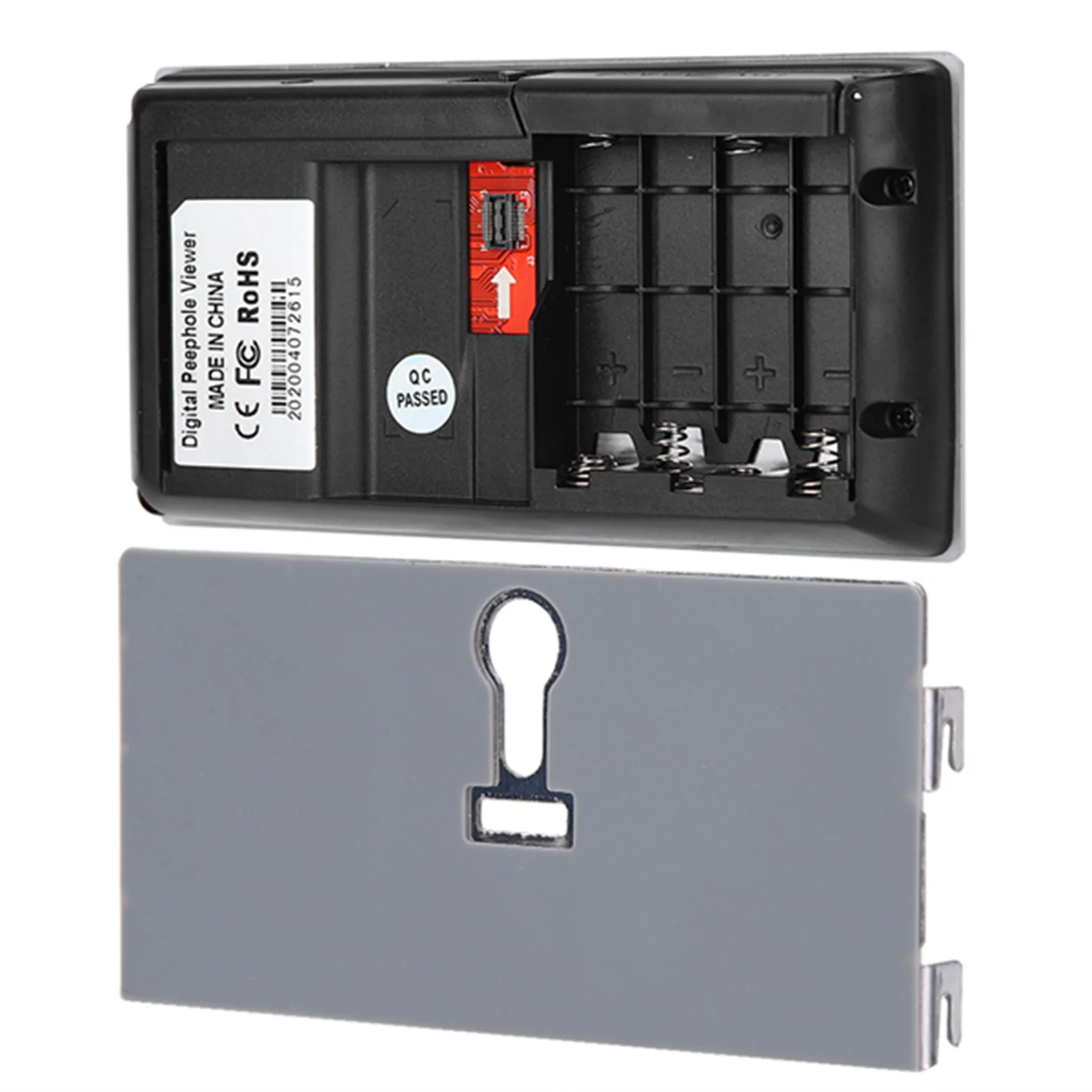 120 Degree Peephole Viewer 3.5" Digital LCD 120 Degree Peephole Viewer Photo Visual Electronic  Digital Peephole