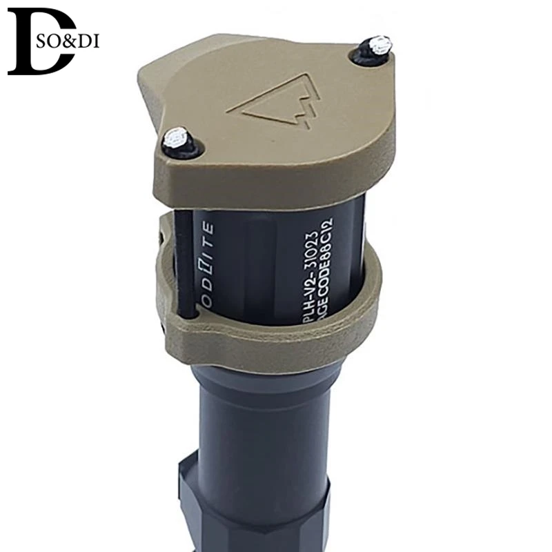 Flashlight Protective Cover Lights Front Lens Cap For M300 M600 M952V M951 Light Protector Covers