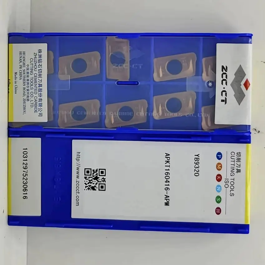 

APKT160416-APM YBM253/APKT160416-APM YBD152/APKT160416-APM YB9320 APKT160416 ZCC.CT Инструменты с ЧПУ Твердосплавные вставки Фрезерные пластины