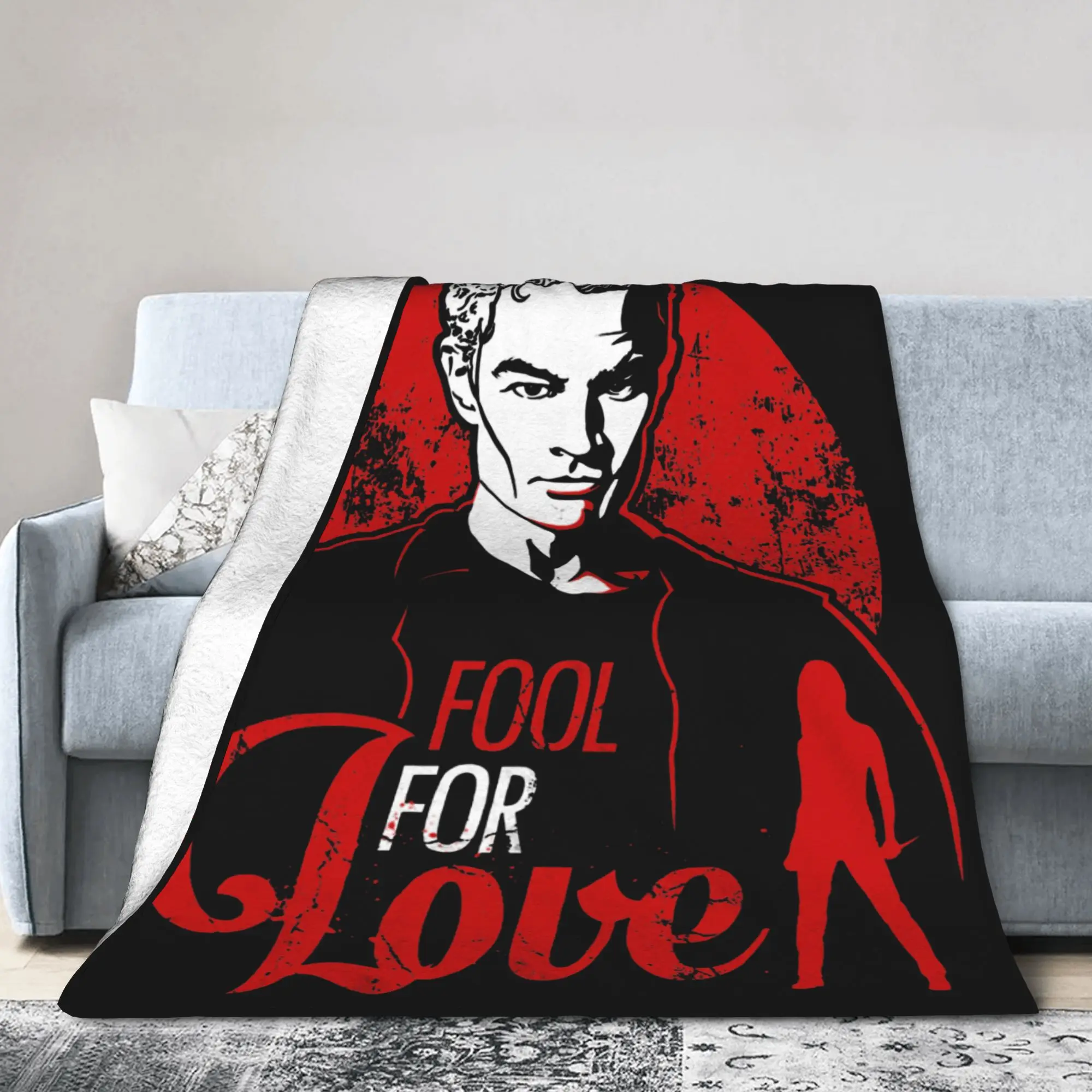 Fool for Love Buffy the Vampire Slayer Coral Fleece Plush Throw Blankets  Blankets for Sofa Outdoor Soft Bedding Throws,