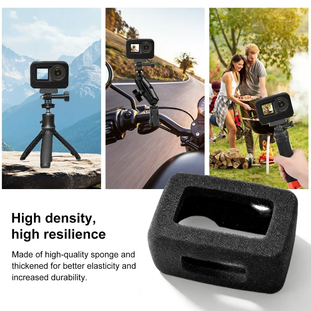 Sponge Windslayer Foam Housing Foam Protective Noise Reduction Sponge Soft Windscreen Case for DJI Osmo Action 6