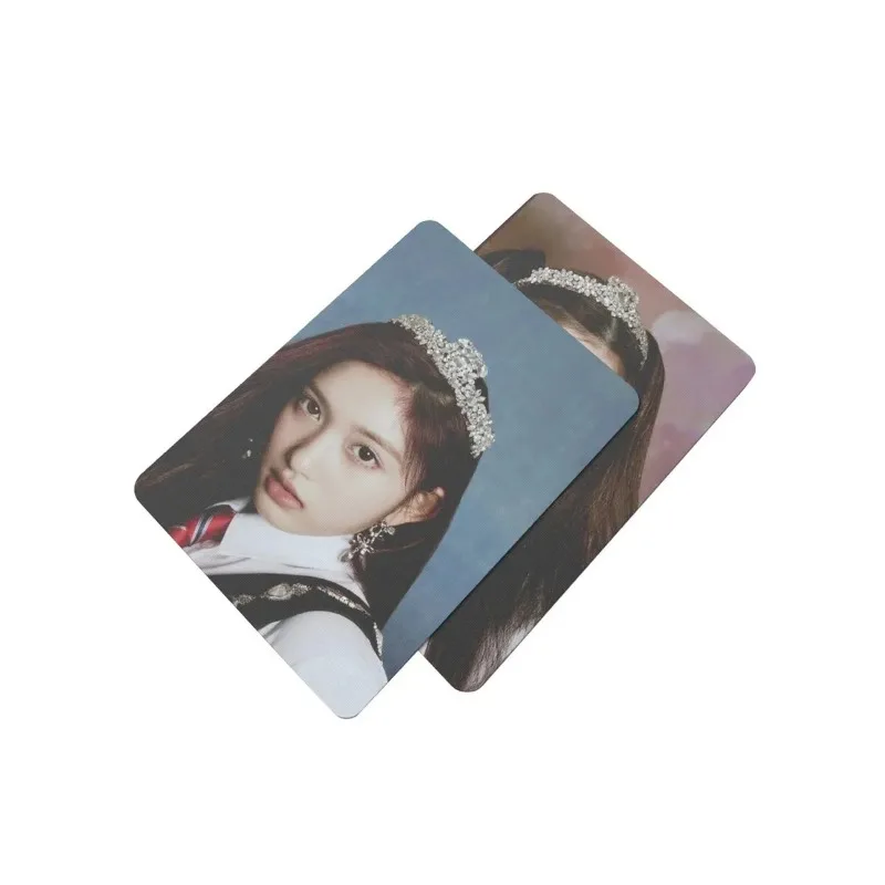 55 قطعة/المجموعة/مجموعة بطاقات Kpop Wonyoung Lomo الشهيرة Ive Rei أعضاء Leeseo Yujin LIZ I AM Heya io브 Ayб المشجعين هدية عيد الميلاد