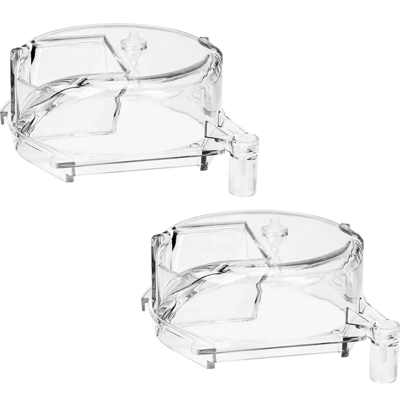 DGB-500GLID pour Cuisinart cafetière clair remplacement transparent broyeur couvercle d'assemblage-convient aux modèles