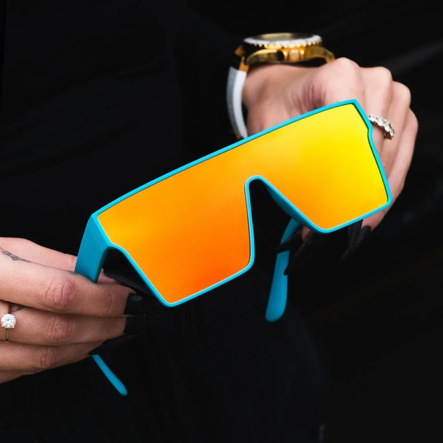 

Модные солнцезащитные очки оверсайз для велоспорта, унисекс, для защиты от солнца, для активного отдыха, для велосипеда, для скалолазания, с защитой UV400