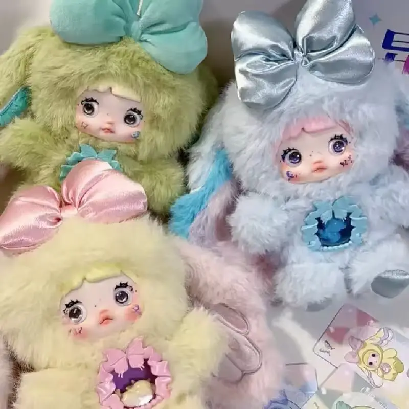 100% حقيقية Nommi V6 العالم المختلف صندوق أعمى لطيف Nommi دمية مفاجأة حقيبة الظهر قلادة الدمى أنيمي الشكل صندوق مفاجأة