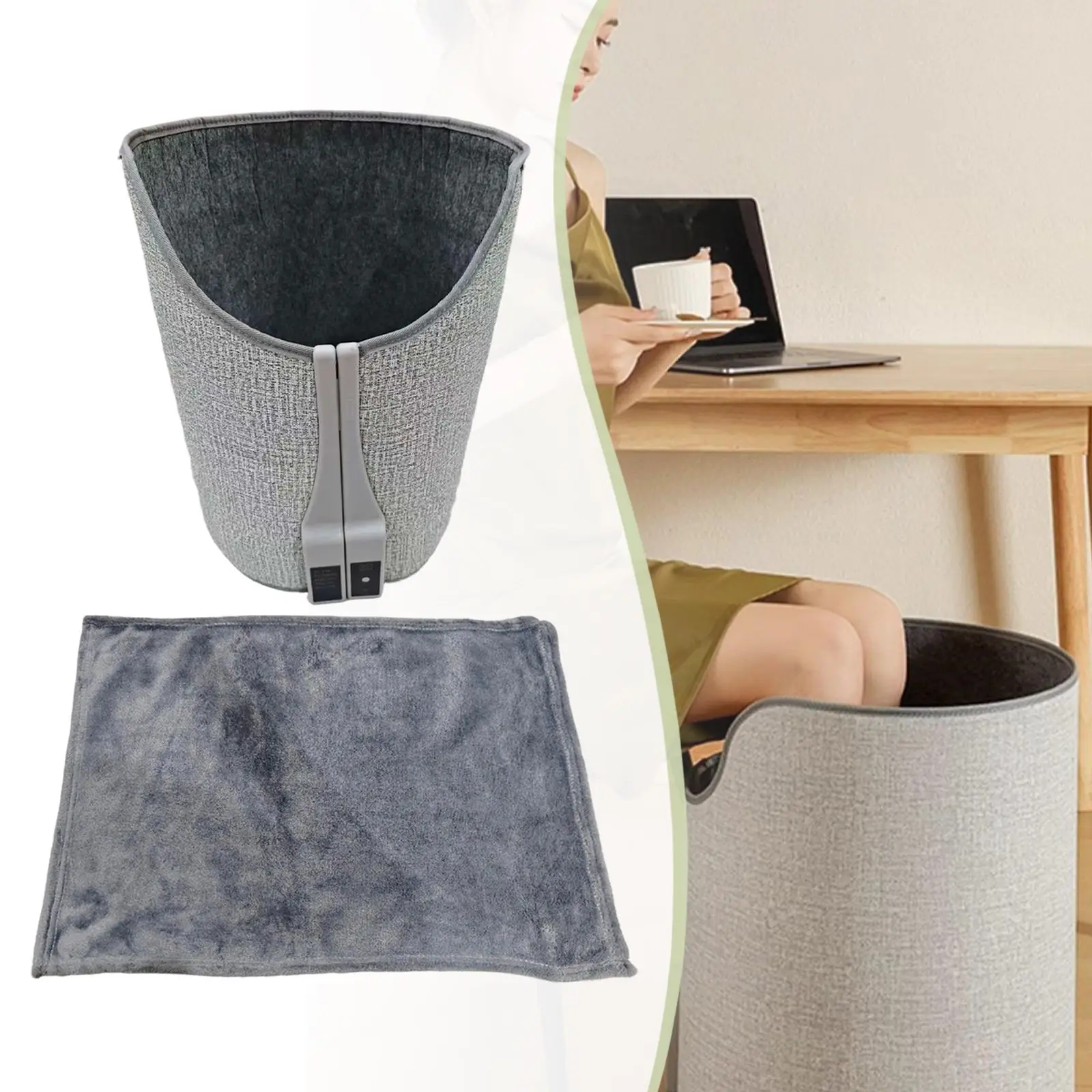 

Нагреватель для ног под стол с одеялом, грелка для ног и ступней, обогреватель для общежития, дома, офиса, отеля