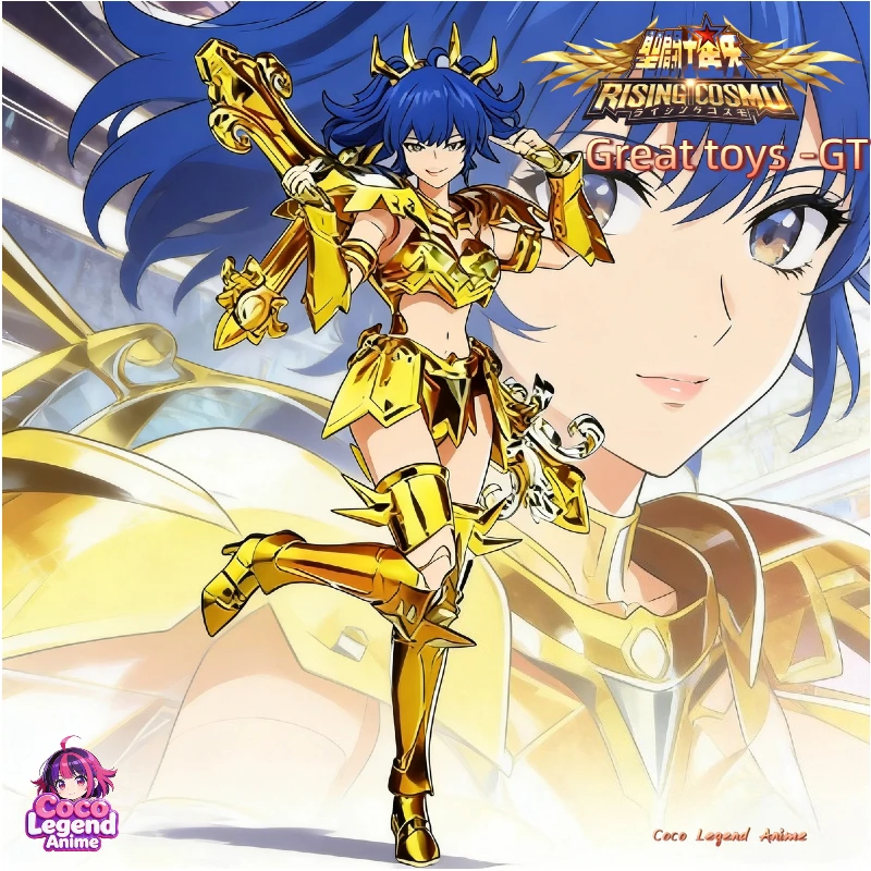 

In Stock Great Toys/GT Saint Seiya Myth Cloth EX Cancer Pamela Holy Contract Female Zodiac Knights of Action Figure Toy Gift