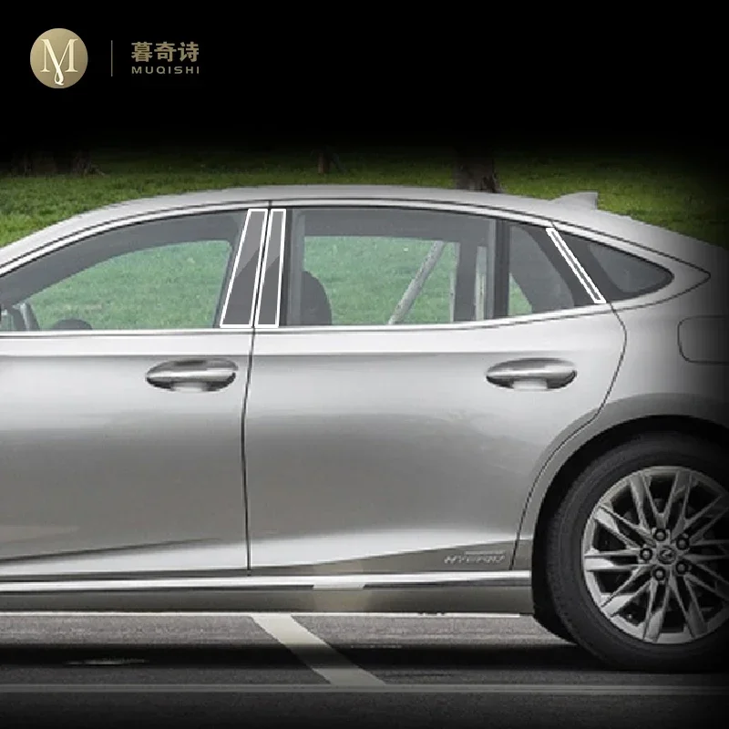 

Для Lexus LS 500 600 2017-2022 гг., внешняя оконная стойка автомобиля, защитная пленка из ТПУ от царапин, ремонтная пленка против царапин, аксессуары