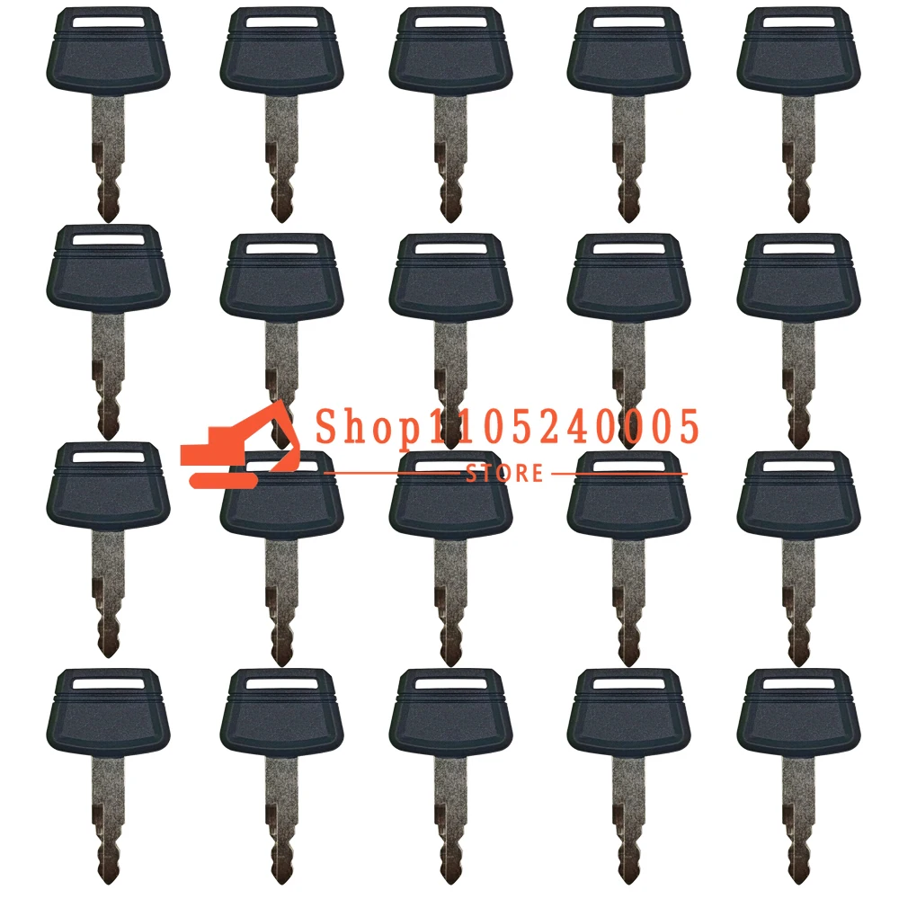20/10/5/1PCS Ignition Keys for Excavator Heavy Equipment EX-1 EX-2 EX-3 ZX-1 ZX-2 ZX-3 Excavator Parts