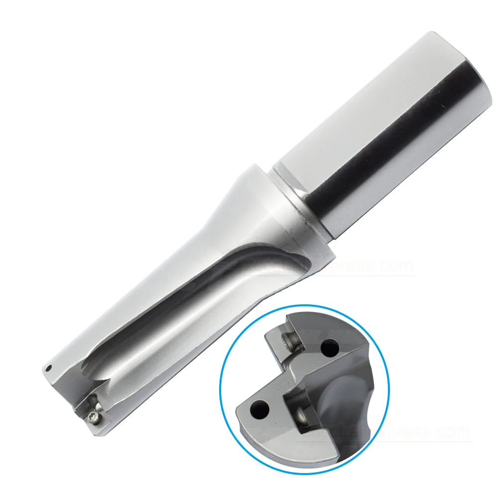 ZCC U Drill 25mm ZTD03-240-XP25-SP07-02 and Indexable Drilling Tool Bit Plate SPGT07T308-PM YBG205